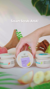 Herborist Natural Balinese Body Scrub with AHA BHA PHA 100ML | 200ml