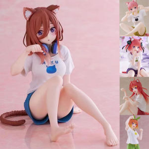 TAITO Wedding Cats Figure Model Cat Statue Decoration May Flower One Petal Two Leaves Three Nine Four Leaf Five Kittens