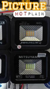 Lampu Sorot AC DC Mitsuyama Series Sinar 10W 20W 30W 50W LED Flood Light IP65 & Pilihan Warna Cahaya