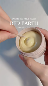 Kem lót dưỡng da ẩm mịn vỏ hồng Red Earth V10 Energised Face Base Primer And Moisturizer