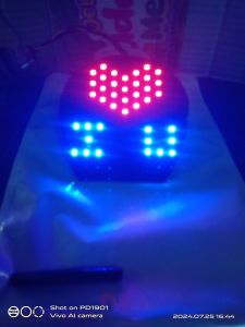 stoplamp Lampu rem running Scoopy donat model I ❤️ U 10 mode otomatis auto brgantian