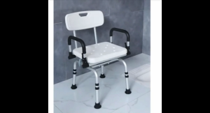 Elderly Shower Safety Chair 360° Rotatable Anti-slip Bathing Chair for Pregnant Disabled
