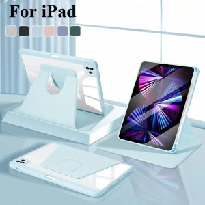2025 New 360° Rotation For iPad 11th Gen A16 Tablet Case For iPad Air 7 11 inch M3 Air7 13" 2025 Funda Shockproof pen slot Cover