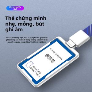 JNN | Bút Ghi Âm Chuyên Nghiệp HD Giảm Tiếng Ồn Dùng Lâu Cho Doanh Nghiệp