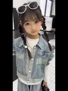 Balale 3 buah set Jeans  Anak Perempuan /Setelan Denim Anak Perempuan  3 in 1  | Set Jeans Anak Perempuan | setelan anak perempuan /Fashion anak