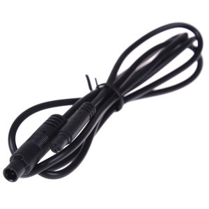 [NC]1Pcs Black Reversing Camera Extension Cord 4 Core Car Rear View Image Recorder 4P Cable[NC]