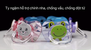 [ Ty ngậm SALE 30% ] Ty ngậm hỗ trợ chống đột tử / chỉnh nha / chống vẩu - Dr.Browns Prevent / Ty ngậm hỗ trợ giúp thư giãn cho bé