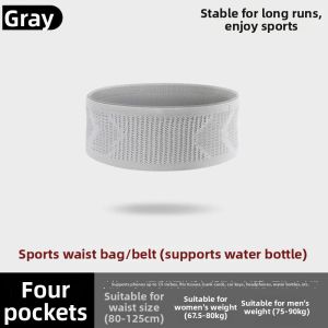 Lightweight Four-Pocket Running Waist Bag High Elasticity Large Capacity