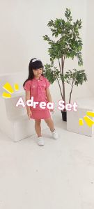 Two Mix - Adrea Set Setelan Anak Cewek - One Set Anak Perempuan 1-8 Tahun 4406