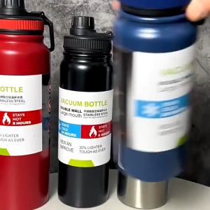 Botol Minum Termos Stainless Steel California Tumbler Sport Cup Vacuum Insulated 1000ml