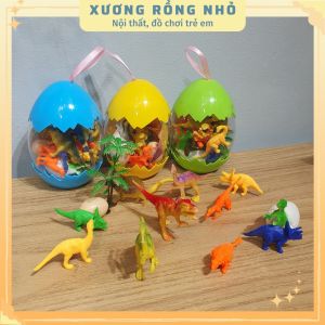 Đồ chơi trứng khủng long chứa hơn 10 loại khủng long cho bé thoả sức khám phá