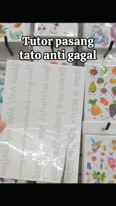 Tato Temporary Fruit Ink Tatto Semi Permanent Water Proof