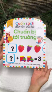 Cuốn Sách Đầu Tiên Của Bé - Chuẩn Bị Tới Trường ( cho bé 3-5 tuổi ) - Tân Việt