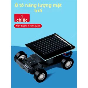 Đồ Chơi Xe Năng Lượng Mặt Trời Khoa Học DIY Giáo Dục