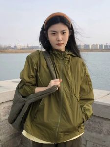 Áo Khoác Chống Nắng Nữ Dáng Rộng Mỏng Thoáng Khí Chống Tia UV Thời Trang Mùa Hè 2025 Áo Khoác Ngoài Dài Tay Có Mũ Trùm Đầu