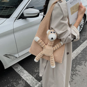 Cute Cartoon Doll Large Capacity Bag