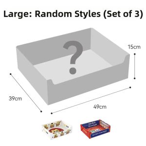 7o | Large Portable High-Sided Disposable Cat Litter Box