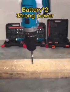 MAKITA สว่านไร้สาย แท้ รุ่นใหม่ 3 ระบบ 149V 259V มอเตอร์บัสเลส เจาะกระแทกแรง แบตเตอรี่สองก้อน อุปกรณ์ครบ กล่องแข็งแรง ประกันศูนย์ไทย