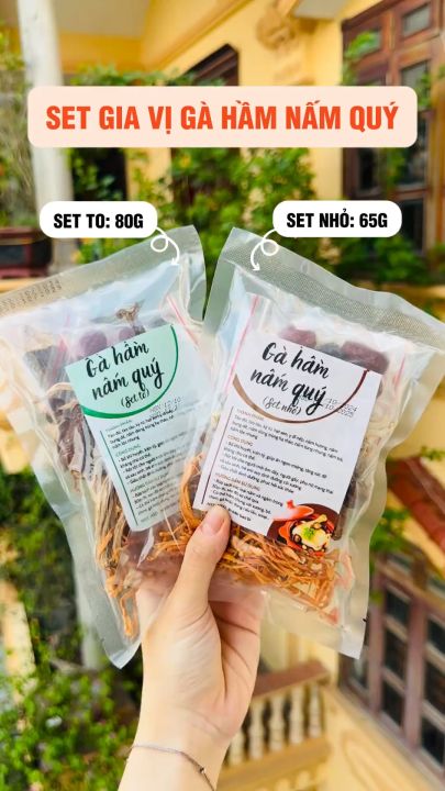 Gà hầm nấm quý, set nấm tần gà, chim, lẩu nấm thơm ngon, bồi bổ sức khỏe cho cả gia đình