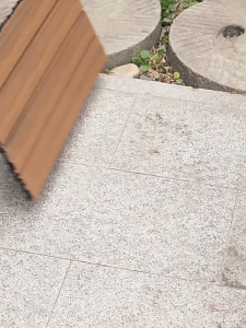 [1PC] Little Carpenterr WPC Lantai Dek Kayu Papan Hiasan Luar Outdoor Decoration Wood Floor Floor Decking Floor Tile