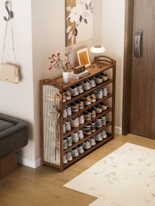 ZHUSHANXIA | Multifunctional Entrance Shoe Rack For Renting Home Use New Design
