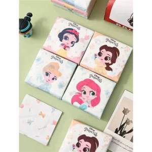 (120pcs / pack )cartoon design (princess design )tissue 120pcs / pack