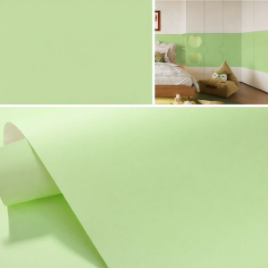 KEERMAN | Self-Adhesive Waterproof Bean Green Wall Sticker