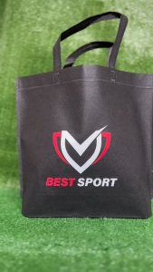 ถุงผ้ากีฬา SPORT BAG ถุงผ้าอเนกประสงค์ ถุงผ้าสปันบอนด์ ใส่อุปกรณ์กีฬา ออกกำลังกาย กีฬา
