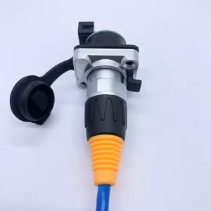 Konektor EtherCON Chasis Panel PCB RJ45 8Pin Untuk Disolder Berbagai Merek