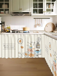 Tủ Bếp Không Cửa Màn Không Đục Lỗ Chống Thấm Nước Chống Thấm Dầu Chống Bụi Xả Kho Giấu Đồ Dùng Tủ Bếp Màn