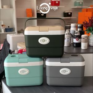 [THIẾT KẾ MỚI] Thùng giữ nhiệt Hàn Quốc - Living On đa năng 9L - Thùng giữ nhiệt cắm trại