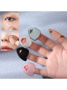 5Pcs Mini Finger Puff Foundation Small Air Cushion Powder Makeup Sponge Face Concealer Cream Cosmetic Applicator Makeup Tools