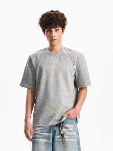 Woostop | Advanced Feeling Boxy American Short Sleeve T Shirt