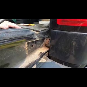 Ống Lót Cửa Sau Màu Đen Có Hỗ Trợ Nâng Hạ Cho Chevrolet Silverado Colorado GMC Sierra 14-20 Phần Thay Thế Cao Su Phía Sau Bên Phải