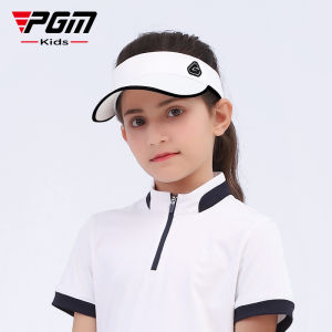 PGM MZ034 Golf Childrens Breathable Cap for Men and Womens Sunscreen and Sunshade Cap Adjustable Headless Cap