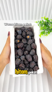 Cahaya Mekah Kurma Ajwa Box 500gr-1kg Kurma Nabi Legit Super Premium 100% Original High Quality
