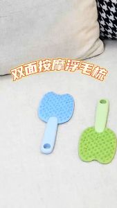 AP AIMAYAPET Pet Deshedding Brush Floating Hair Comb Brush Multifunctional Pet Ice Cream Massage Comb for Dog Cat
