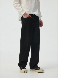 CHINISM | Fine Enzyme Wash Straight Leg Cotton Jeans
