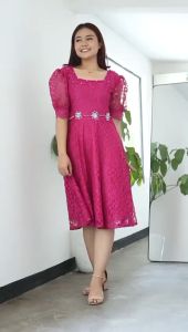 Midi Dress Lidya Edisi Natal dan Tahun baru