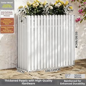 XiMei WoodWork | Outdoor Indoor Decorative Anti-corrosion Wooden Flower Box