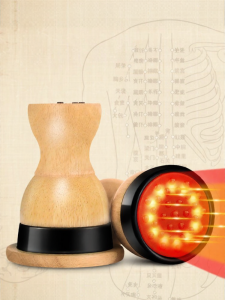 JUJIASHOU | Heating Massager with Moxibustion Magnetotherapy Red Light Guasha Cup