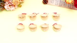 1 Pair Alat Musik Castanet Clap Mainan Kastanyet Kayu Musik Alat Bantu Kastanyet Perkusi Mainan Musik Mainan Alat Musik Anak