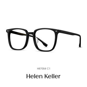 HELEN KELLER | Black Frame Myopia Glasses Blue Light Protection