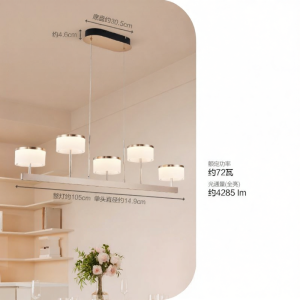 OPPLE | Luxurious Crystal Chandelier Intelligent Ceiling Light for Bedroom