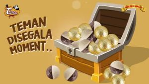 Coklat tobelo golden balls 1 dus isi 6 toples sesuai foto