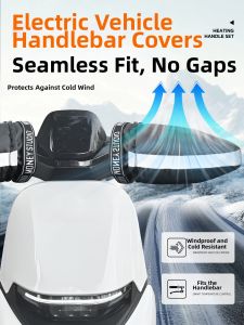 Heated Waterproof Gloves for E-Bikes