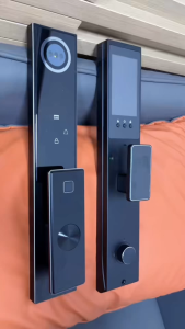 DDAN Smart door lock main door 3D facial recognition smart door lock Biometrics door knob Automatic door lock system With camera Fingerprint IC card Password Key With lock body Electronic door lock main door