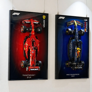Wall Display Picture Frame For Building Blocks