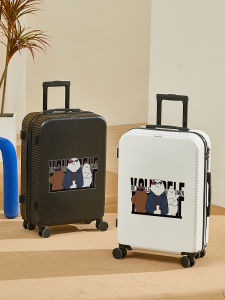 Multifunctional Graffiti Luggage Cartoon Travel Suitcase Large Capacity Student Pull Rod Box Boarding Password Box for Men And Women