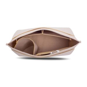 Felt Insert Organizer for Dumpling Tote Bag Handbag Liner Cosmetic Storage Inner Purse Organizer